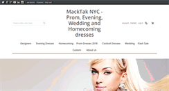 Desktop Screenshot of macktak.com
