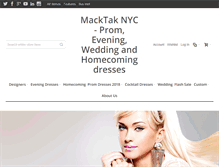 Tablet Screenshot of macktak.com
